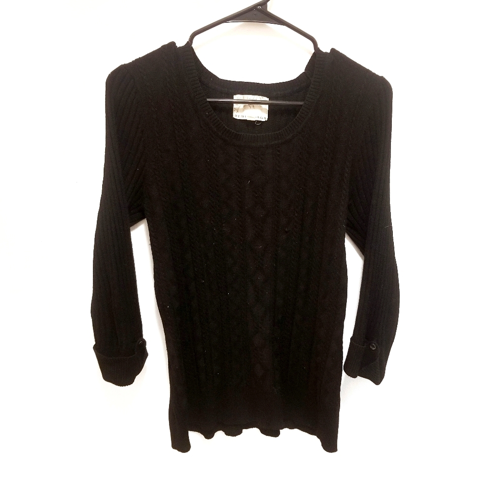 Debbie Morgan Cable Knit Sweater